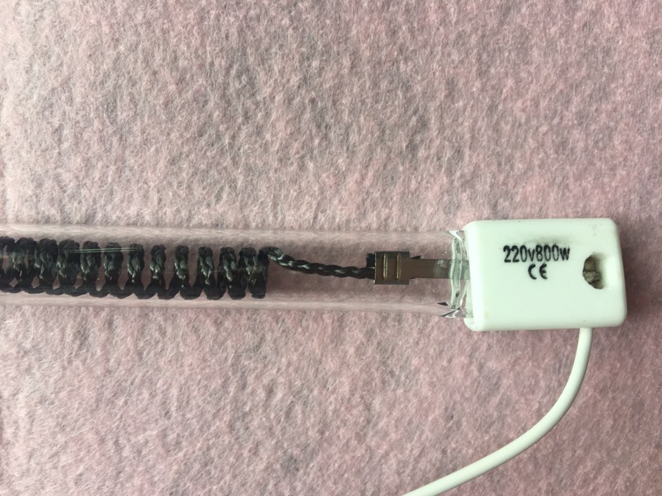 carbon fiber heat lamp for drying machine