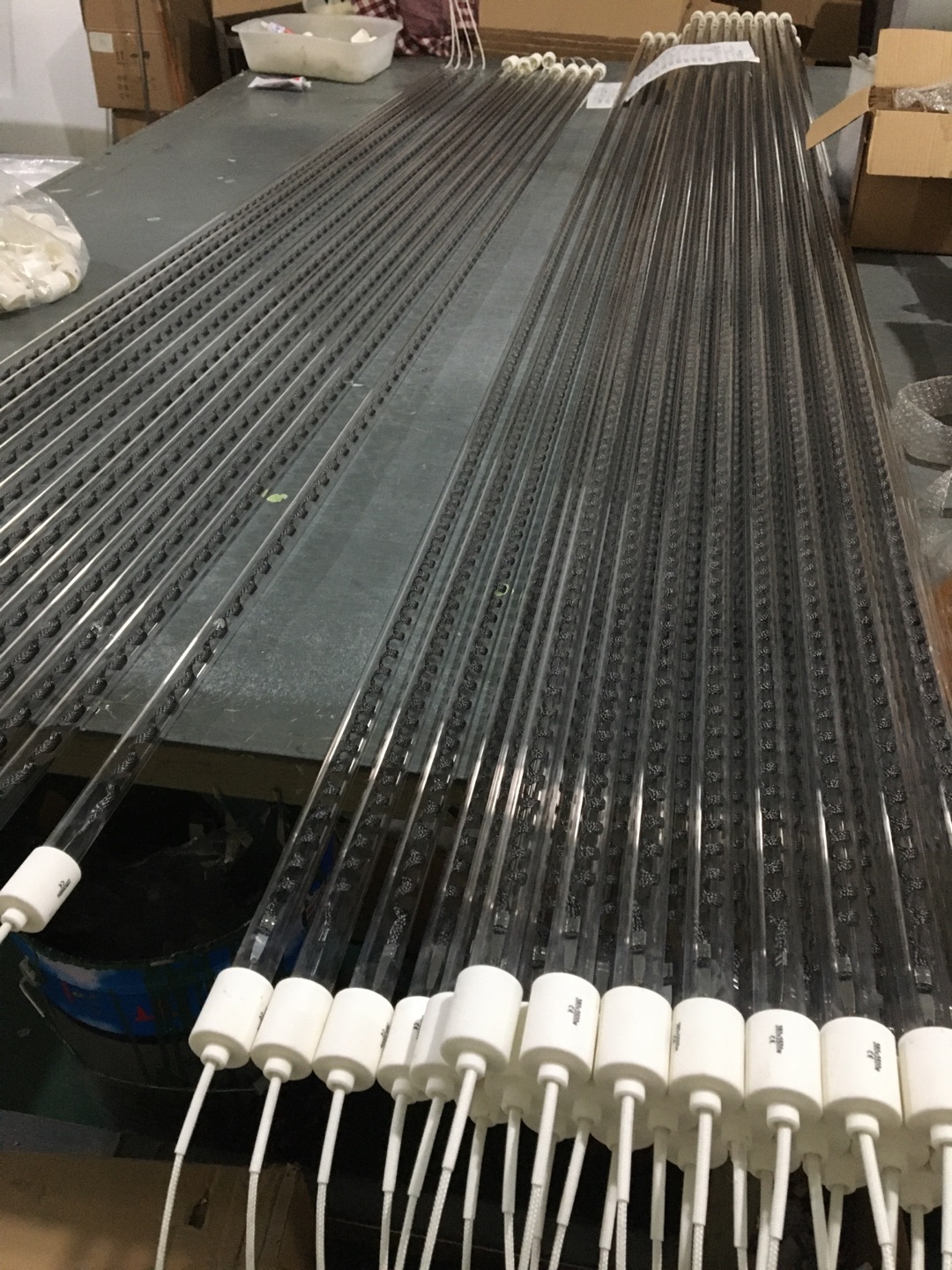 Carbon heater tubes