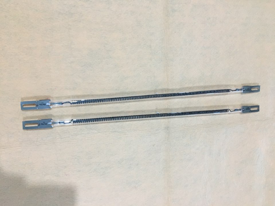 מנורת חימום באינפרא אדום מבטון פחמני 220V