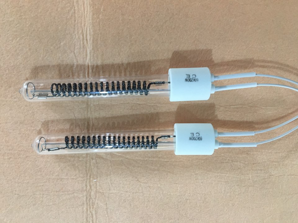 tvilling kolfiber infraröd värmelampa
