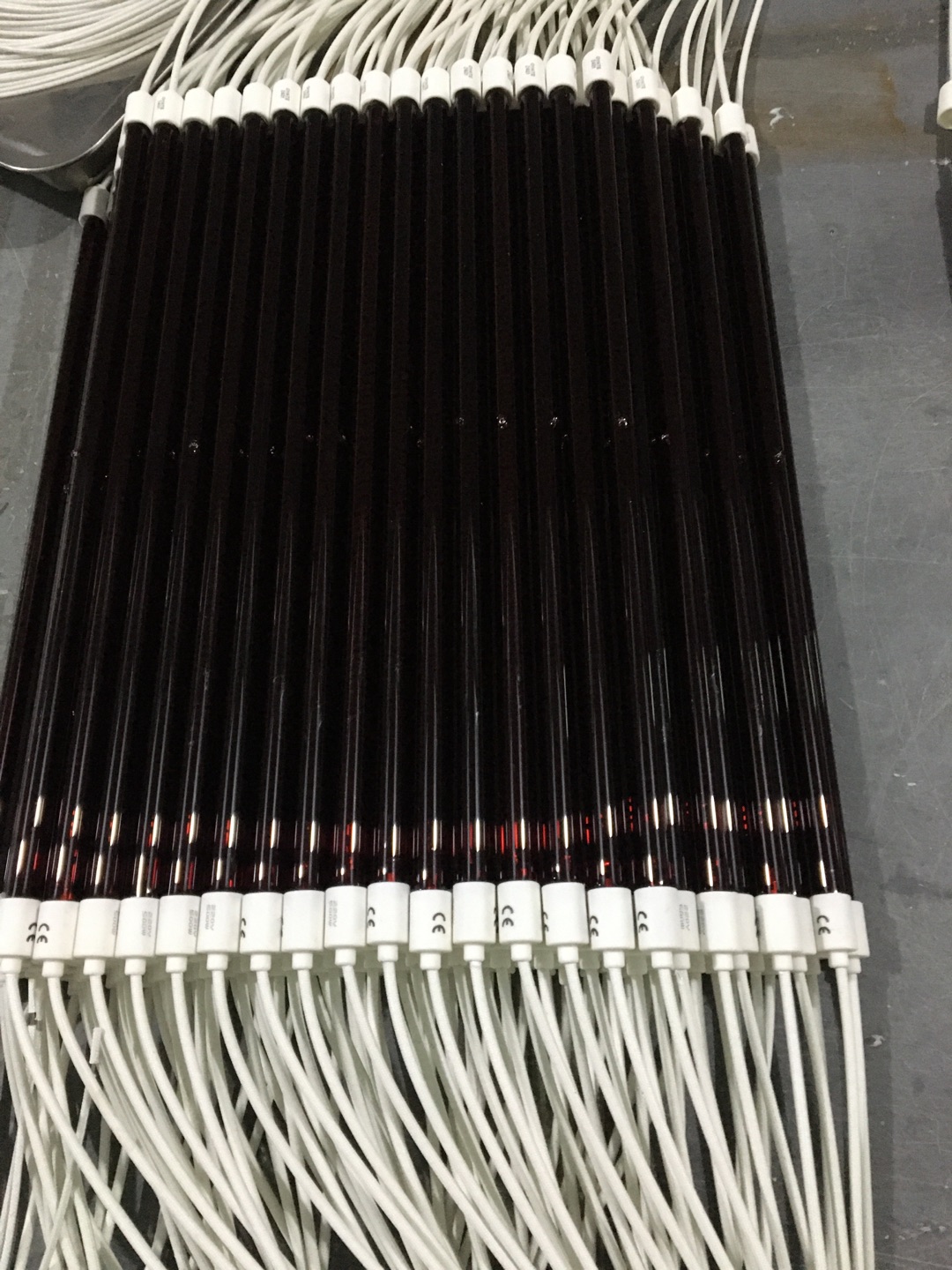 460mm 500w carbon fiber heat lamp oven
