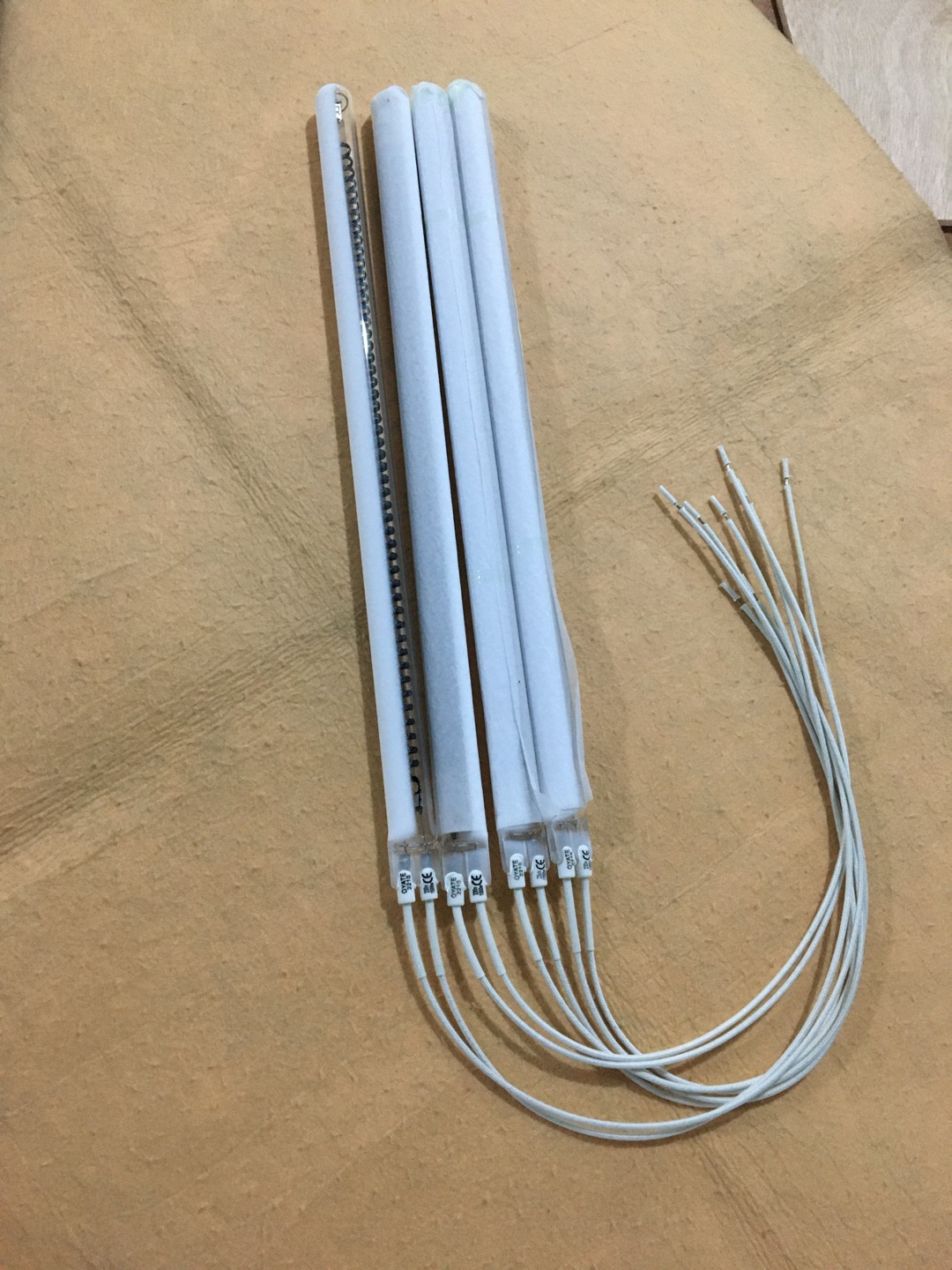 carbon coated glass tube heater